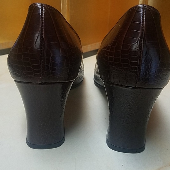 ❤💖Salvatore Ferragamo Womens Python Block Shoes - Picture 5 of 9